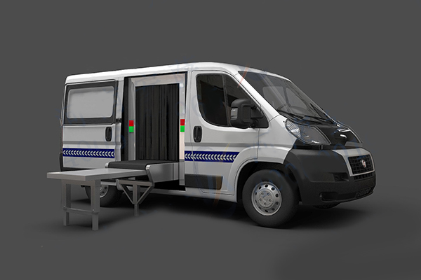 100100車(chē)載移動(dòng)式X光機(jī)